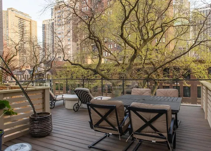 Stunning Gold Coast 12bd 6ba & Rooftop Patio Сasa de vacaciones Chicago